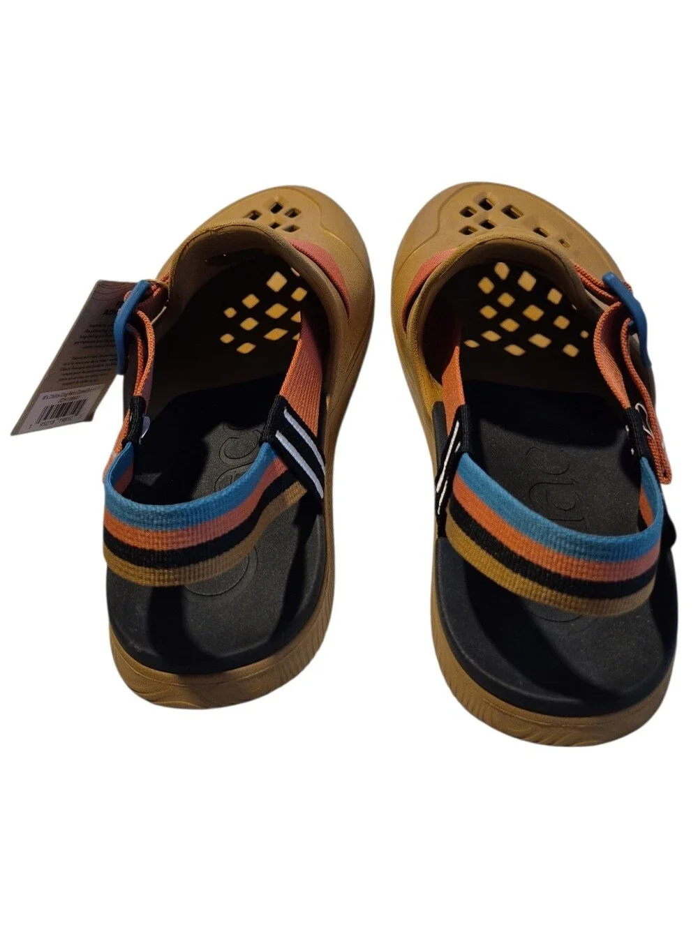 Chaco Men's 11 Chillos Clogs In Retro Camel Brown Breathable Comfort Sandals NWT